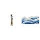thumbnail image 1 of Figura de mujer africana,Estatua artesanal de una dama tribal africana,hecha a mano,para cafetería.,Alfombra de área,Alfombra de área para sala de estar o dormitorio con diseño de ondas, 1 of 8