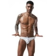 thumbnail image 5 of Ketyyh-chn99 Swim Trunks for Men Swimwear Men's Swimsuits Swim Boxer Briefs Square Cut Bathing Suits White,M, 5 of 5
