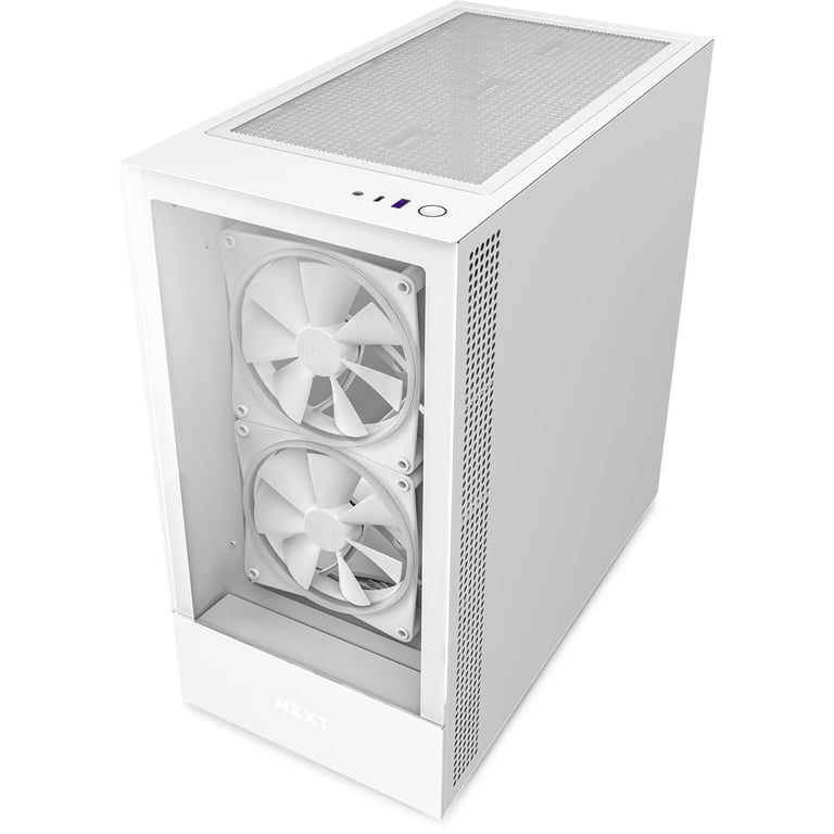 未開封 NZXT H5 Elite 白 旧モデル NZXT H5 Elite Mid Tower - All White CC-H51EW-01, SGCC Steel