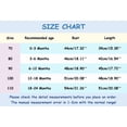 thumbnail image 4 of SGMVNU Baby Boys 1 Piece Swimsuit with Swim Cap Cartoon Print Swimwear for Summer Front Zipper Short Sleeve Swim Suit Blue-1 Size 18-24 Months, 4 of 6