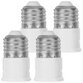 thumbnail image 3 of E27 to B22 Light Bulb Converter Socket Adapter Silver PBT and Metal for Home Use 4 Pieces, 3 of 4