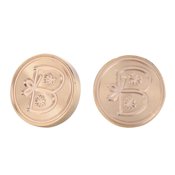 Cuadros Decorativos Letras del alfabeto Sellos de cobre Invitación Artesanía Regalos Cabeza de sello de sellado de cera Ehuebsd Nuevos Originales