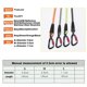 thumbnail image 3 of TrueLove Dog Pet Leash Nylon with Reflective Aluminum -Alloy Hook Stainless Steel D-ring Neoprene Handle walking hiking TLL2571 ShopWise Round, 3 of 10