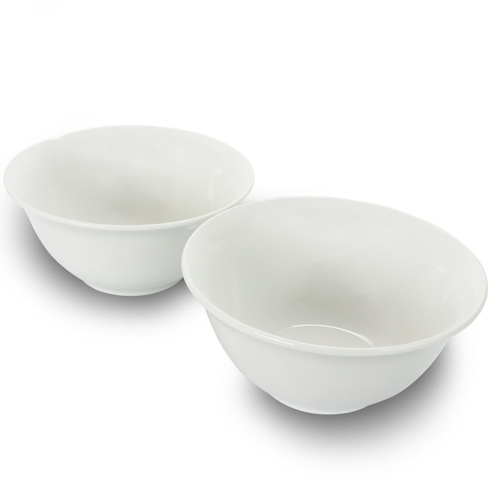 Gibson Home 2 Piece AllPurpose Bowl Set in White