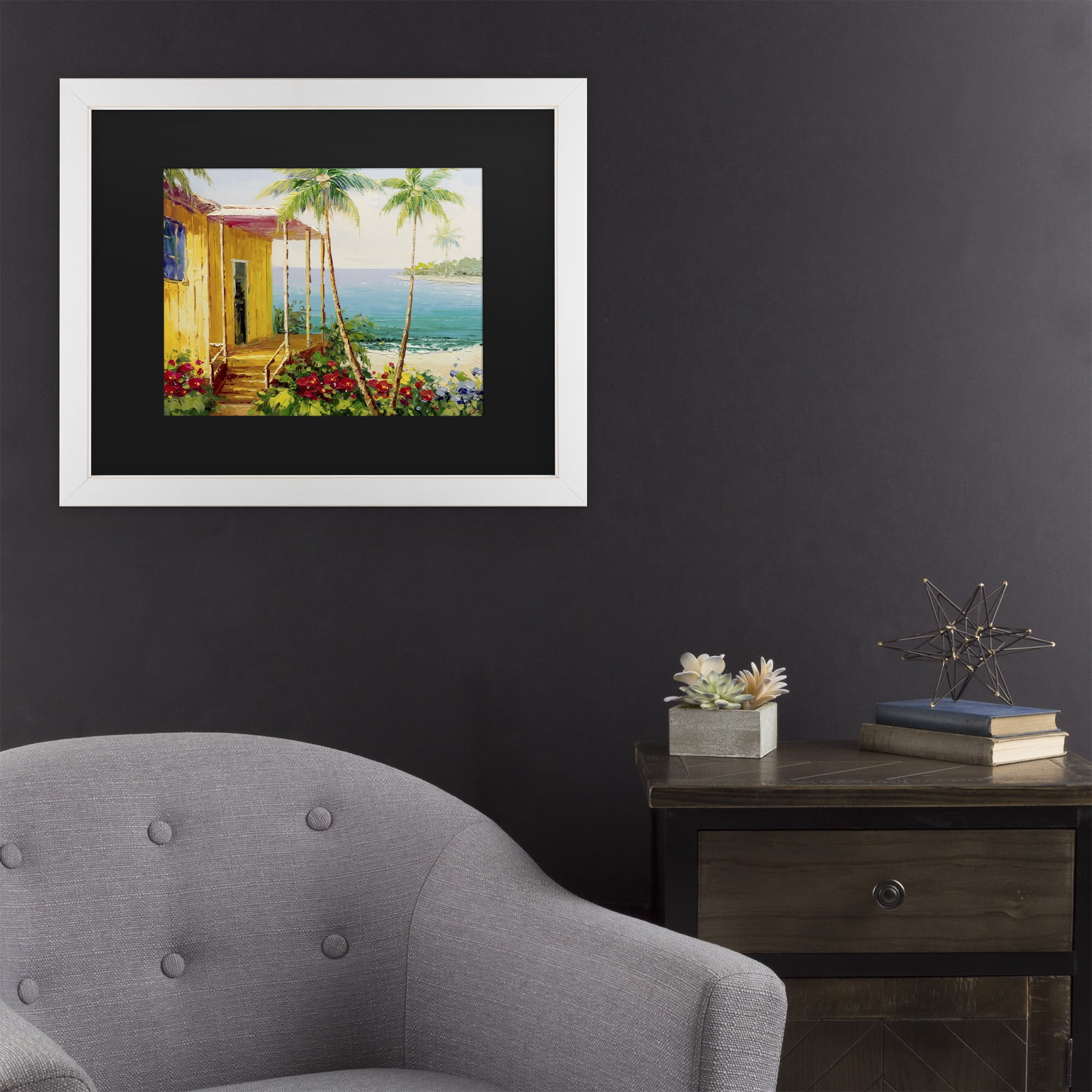 Trademark Fine Art 'Key West Villa' Canvas Art by Masters Fine Art