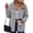 Gray #013, variant on Hoodie for Women Hooded Sweatshirt Button Hoodies With Pockets Comfy Fleece Jackets 2026 Fashion Black M