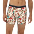 thumbnail image 2 of Men'S Boxer Briefs, Paisley Pattern No.90101 Soft And Breathable Mens Underwear Boxer Briefs With Widen Waist, 2 of 2