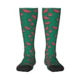 thumbnail image 2 of Picia Women Crew Soft Moisture-wicking Socks Watermelon Pattern Design Cotton Socks, One Size fit All, 2 of 9