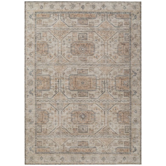 Dalyn Rugs Machine Washable Indoor/Outdoor Chantille Beige 2'6" x 3'10" Rug