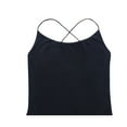 thumbnail image 4 of Sngxgn Women's Knit Cotton Rib Tank Pack, Soft Ribbed Tank Tops(Black,L), 4 of 5