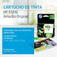 thumbnail image 2 of Cartucho de tinta HP 933XL Amarillo Original CN056AL Para HP Officejet 7110 7610 7612 7510, 2 of 2