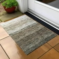 thumbnail image 6 of Addison Rugs Chantille Indoor/Outdoor Transitional Lines Brown Washable Rectangle Rug, 1'8" x 2'6", 6 of 6