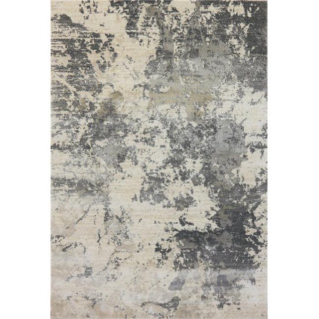 Dynamic Rugs BA463436109 3 ft. 11 in. x 5 ft. 7 in. Bali 3436 Rectangle Contemporary Area Rug - 109 Cream