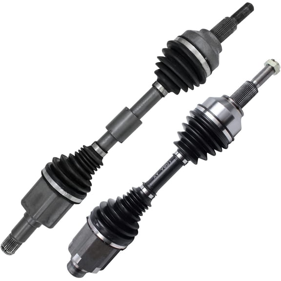 Detroit Axle - Front 2pc CV Axles for 2008-2014 Dodge Avenger 2009-2019 Journey 2011-2014 Chrysler 200, 2007-2010 Sebring, 2 CV Axles Assembly Set