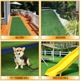 thumbnail image 5 of Artificial Grass Turf 22" x 30" Indoor Outdoor Faux Grass Rug with Drainage Holes, Customizable with Extra Long Size Options, Perfect for Patio Lawn Balcony Weddings Photoshoot Backdrop, 5 of 6