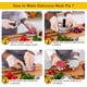 thumbnail image 4 of Prensa de hamburguesas de aluminio, prensa de hamburguesas Smash, molde antiadherente para hacer hamburguesas para carne molida rellena/deslizadores/salchichas/verduras/salmón Patty BBQ Ormromra WMSS-68, 4 of 7