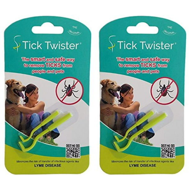 Tick Twister Tick Remover Set with Small and Large Tick Twister, Two