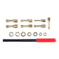 thumbnail image 3 of Ctooltool 15Pcs Metric Thread Chaser Set, Universal Rethreading Tool Rethreader Taps & Dies Thread Restorer Kit, Rethread Repair Tool, 3 of 6