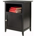 thumbnail image 2 of Winsome Henry Nightstand, Accent Table, Black Finish, 2 of 7