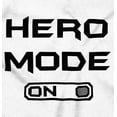 thumbnail image 2 of Hero Mode On Button Comic Book Romper Boys or Girls Infant Baby Brisco Brands 24M, 2 of 6