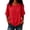 Red, variant on Bbyeadc Women's T-shirt Short Sleeve Crew Neck Casual Soft Lightweight Comfortable Breathable Basic with Textured for Weekend,Red(XXXL)