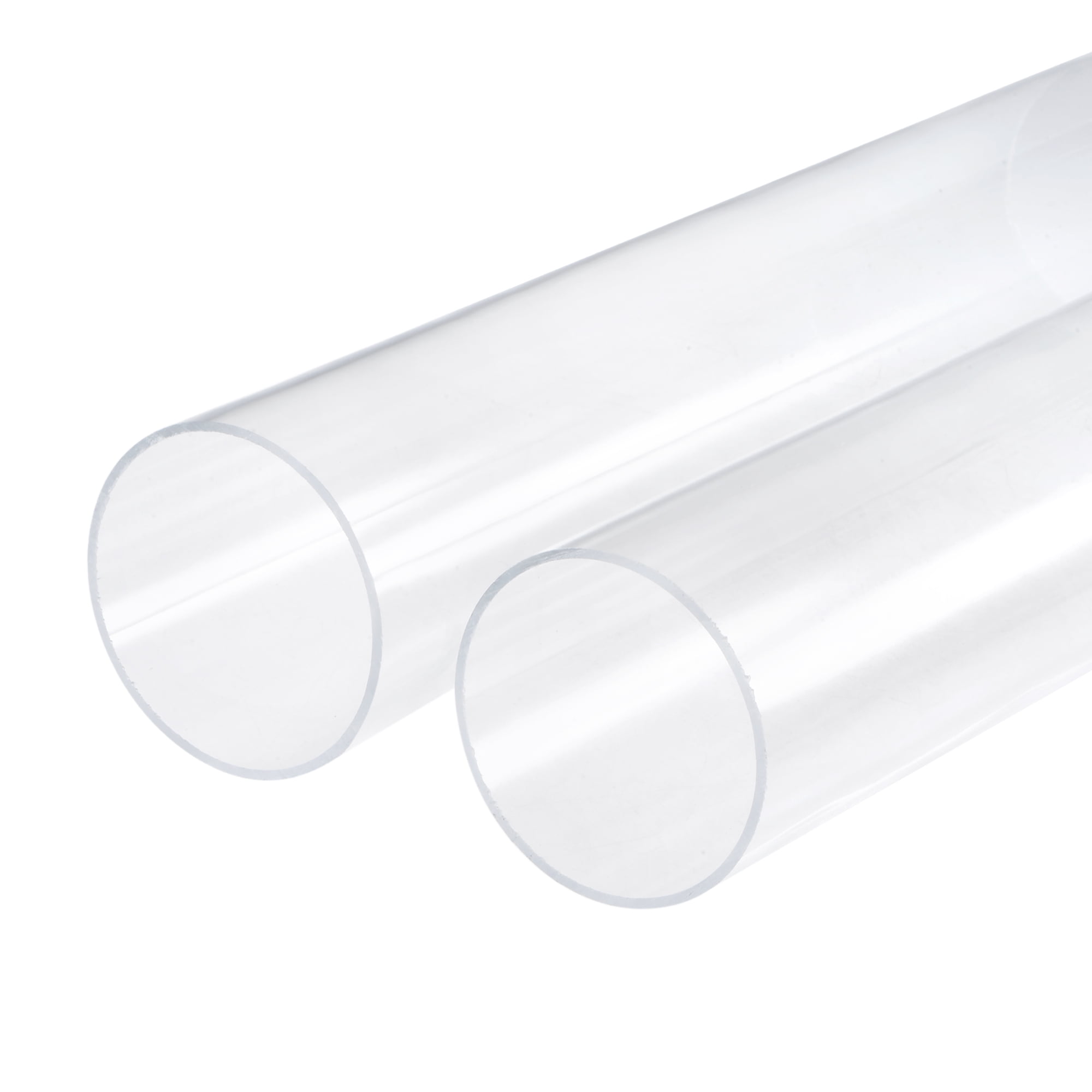 Details about   Clear Rigid Acrylic Pipe 61mm ID x 65mm OD x 305mm 2mm Wall Tube 