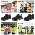thumbnail image 6 of Kids Sneakers Boys Girls Lightweight Breathable Running Shoes Kids Athletic Tennis Sneakers, 6 of 7