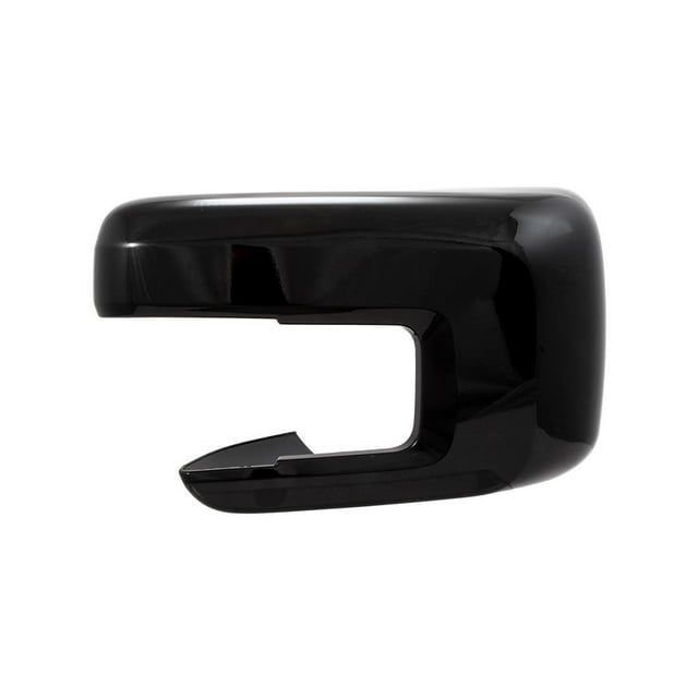 Convient 2021-2023 Ford F-150 Coast To Coast Couverture de Miroir Extérieure CCIMC67551BLK Couverture Complète; Peint; Noir Brillant; Plastique ABS; Ensemble de 2