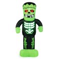 thumbnail image 1 of Gymax 8.4 Ft Tall Inflatable Halloween Decoration LED-lit Inflatable Green Zombie, 1 of 6