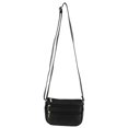 thumbnail image 5 of Silver Fever Leather Shoulder Multi-Purpose Ewast-West Handbag, 5 of 5