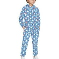 thumbnail image 2 of DISNIMO Blue Penguin Hoodie Outfits for Girls 10-12 Hoodie with Pants for Boys 2 Piece Hoodie Set for Girls Pullover Hoodies And Joggers for Kids Tracksuit Set Girls Sweatshirt with Pockets, 2 of 7