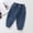 Blue2, variant on Eltusu Girls Stretch Jeans, Elastic Waist Solid Color Elastic Bottom Solid Color Denim Pants Navy Size 8 T
