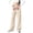 C Khaki, variant on Girls Pants Letter Print Casual Wide Leg Trousers Loose Fit for Kids Comfortable Youth Children Fashion Black 4 Years-5 Years