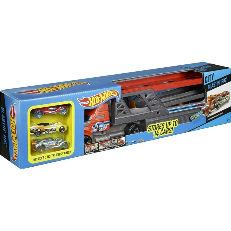 Wholesale Hot Wheels Blastin Rig Vehicle Playset MULTICOLOR