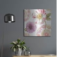 thumbnail image 6 of Luxe Metal Art 'Rainbow Seeds Paisley I' by Lisa Audit, Metal Wall Art, 24"x24", 6 of 8