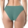 thumbnail image 3 of WILLBEST Ropa Interior Mujer Mujeres De Cintura Baja Transpirable Calzoncillos De Color Sólido De Algodón Entrepierna Ropa Interior Bragas 404, 3 of 4