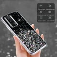 thumbnail image 4 of Compatible with Poco F5 Pro Case Cute Glitter Clear Sparkly Cases Shockproof Xiaomi Poco F5 Pro Phone Case for Women Girls Silicone Slim Bling Protective Cover (Black), 4 of 13