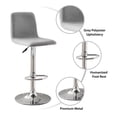 thumbnail image 2 of Hometrends Grey Fabric Bar Stool, 2 of 7