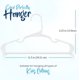 thumbnail image 3 of Utopia Home Paquete de 60 perchas para niños – Perchas de plástico para bebé de 11,5 pulgadas para armario – Perchas para niños para ropa y perchas para armario (blanco), 3 of 5