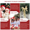 thumbnail image 3 of OULII elegant jingle bells Christmas Bell Ornament for Christmas 1 Set, 3 of 8