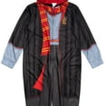 thumbnail image 3 of Harry Potter Big Boys Fleece Zip Up Costume Coverall Big Kid, 3 of 5