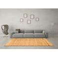 thumbnail image 3 of Ahgly Company Indoor Square Solid Orange Modern Area Rugs, 5' Square, 3 of 4