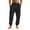 Black, variant on BOMYJESK Mens Sweatpants Casual Fleece Elastic Waist Lounge Pants Fall Clothes 2025 Midweight Drawstring Sweatpants Jogging Comfy Trousers Blue L