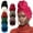Beige, variant on Turbans for Women African Head Wraps for Black Women Knot Pre Tied Head Scarf