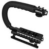 Ultimaxx Stabilizing Handheld Stabilizer Handle Grip with Accessory Mount for Camera Camcorder DSLR DV Video, Canon Nikon Sony Panasonic Pentax Olympus Camcorders