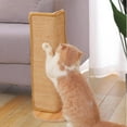 thumbnail image 2 of 24.5" Tall No Drilling Wall Sofa Couch Corner Cat Sisal Scratcher,Scratching Post,Replaceable Sisal Scratch Pad Mat, Couch Protector, 2 of 8