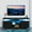 Black for TVs up 65", variant on TV Stand with LED Lights for TVs up to 65 Inch TV Console Storage Cabinet Entertainment Center