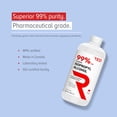 thumbnail image 2 of Isopropyl Rubbing Alcohol 99%, 500 mL - Pharmaceutical Grade, Household & Electronics Cleaner - 6 Bottles + Spray Trigger, 2 of 7