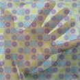 thumbnail image 3 of Abstract Tulle Curtains with Rod Pocket, Seamless Pattern with Citrus Like Lemon Lime Tangerine Orange Print, Sheer Drape for Wedding Party 2 Panels, 7 Sizes, Pale Green and Violet, by Ambesonne, 3 of 3
