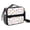Multicolor Cat White, variant on Multicolor Cat White Pattern Insulated Lunch Bag with Shoulder Strap and Bottle Holder,Bento School Lunch Bag Box,11x9.5x3.5 Inches